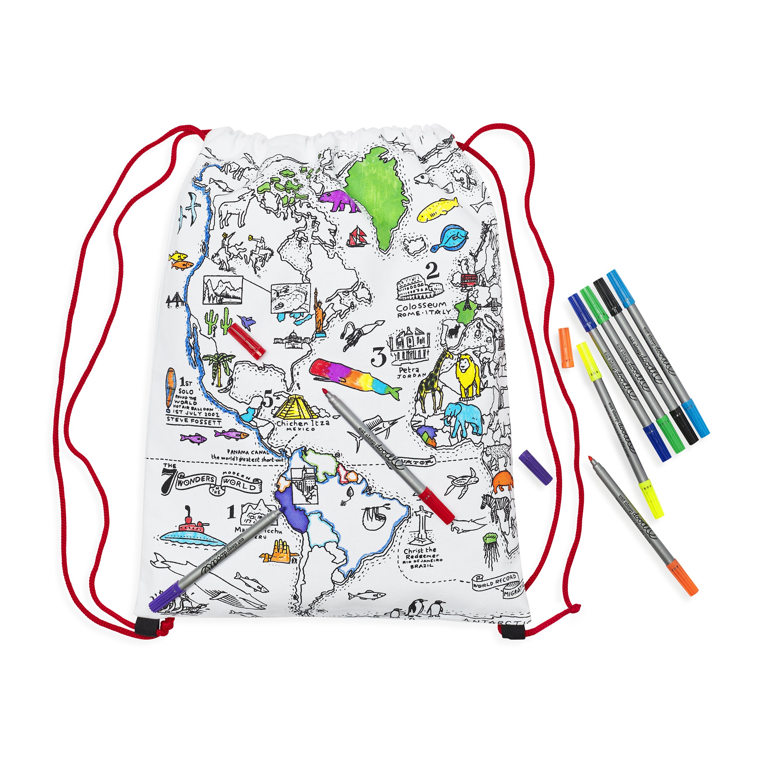 2500x2500 Doodle Customisable Cotton Pencil Case Eatsleepdoodle