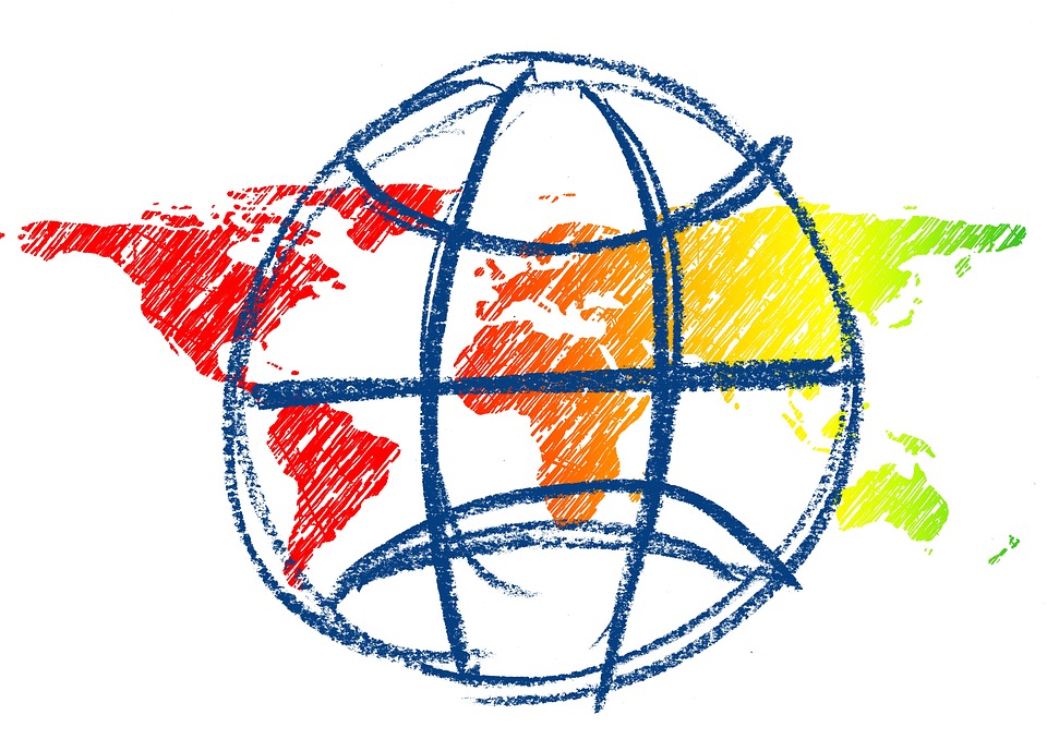 960x678 Free Photo Drawing Sketch Earth World Globe Continents