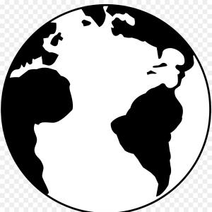 300x300 Globes Showing Earth With All Continents Digital World Globe