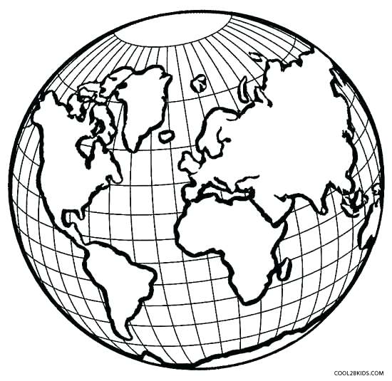 550x535 World Globe Black And White Black And White Globe Clip Art Cool