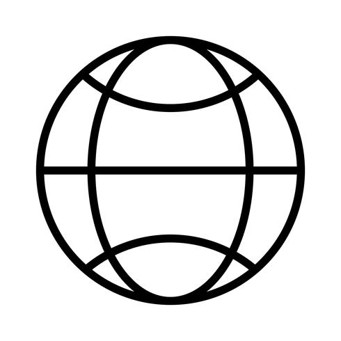 490x490 World Line Black Icon