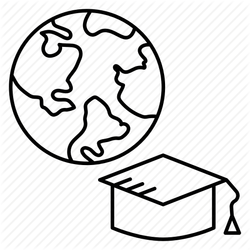 512x512 Degree, Diploma, Education, Hat, World Icon