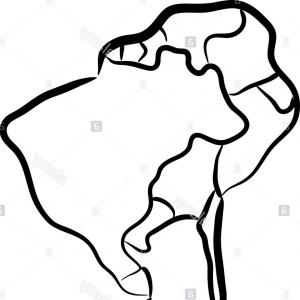 300x300 World Map Drawing Pencil Sketch Vector Sohadacouri