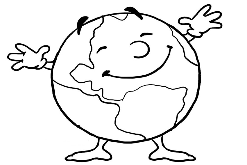 World Map Drawing For Kids | Free download on ClipArtMag