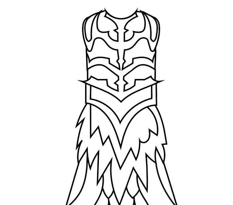 794x701 Dreadwake Cloak World Of Warcraft Cosplay Pattern Etsy