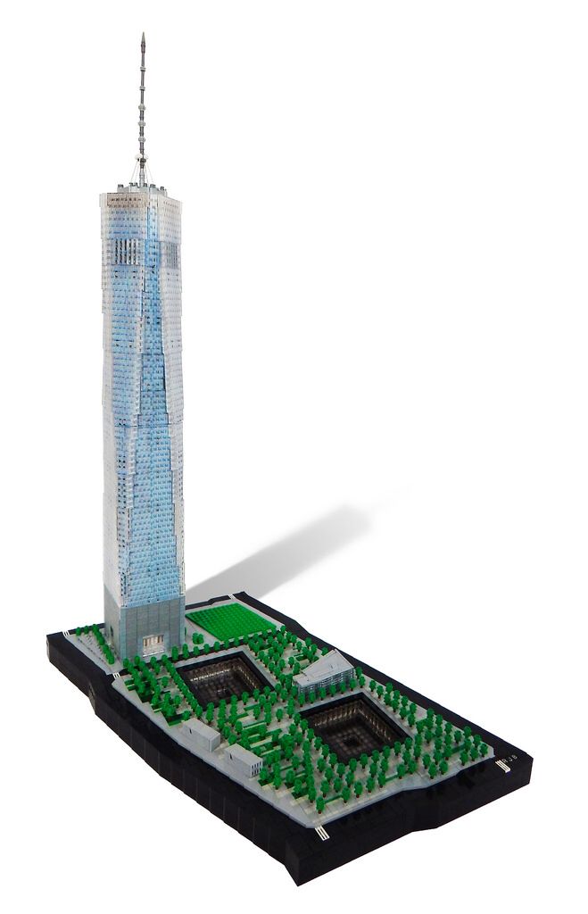 659x1024 One World Trade Center Memorial Lego Fanatics! Lego