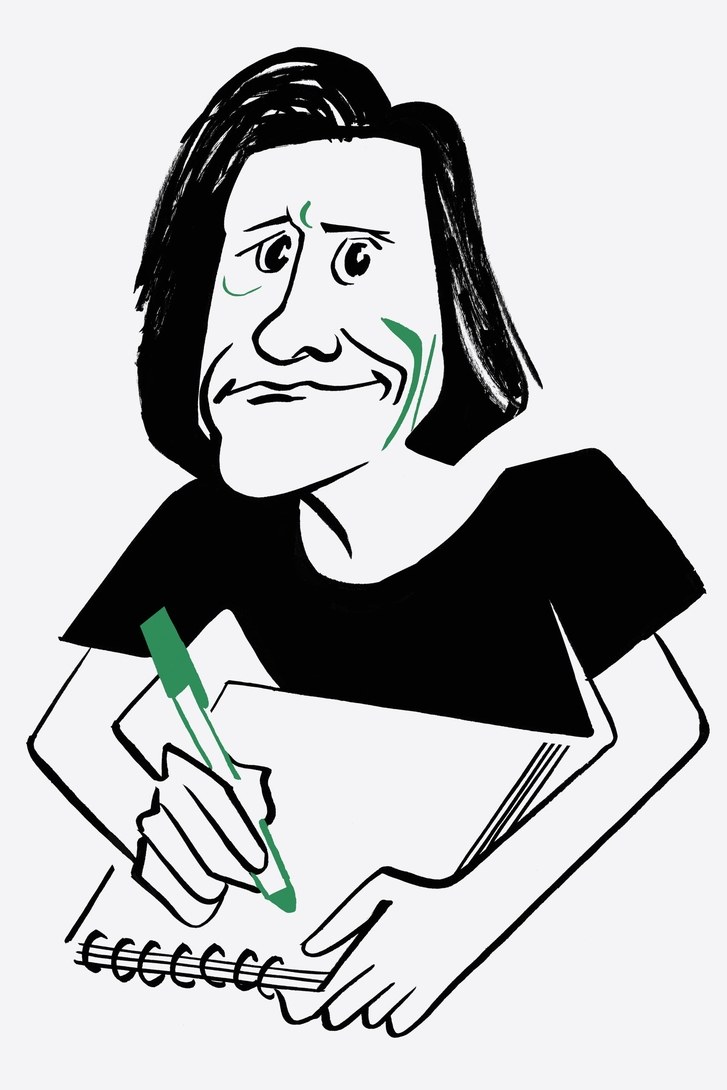 727x1090 The Disturbing World Of Jim Carrey's Anti Trump Cartoons The New