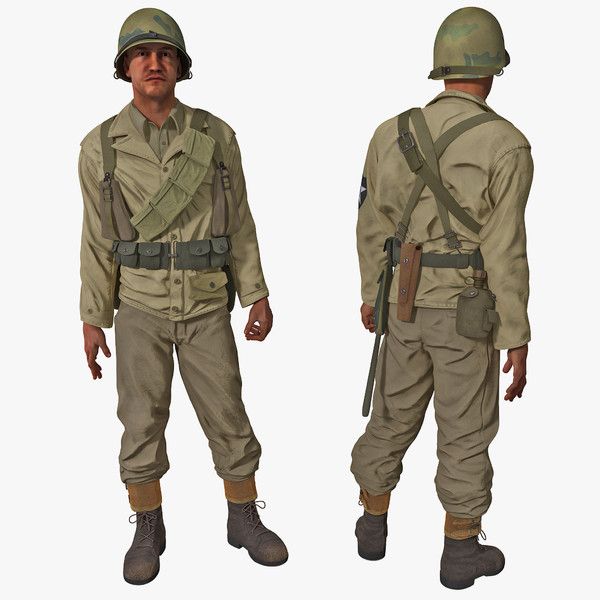 600x600 Us Army Uniforms World War Combat