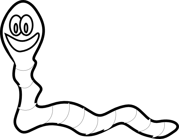 600x467 Collection Of Free Worm Drawing Outline Download On Ui Ex