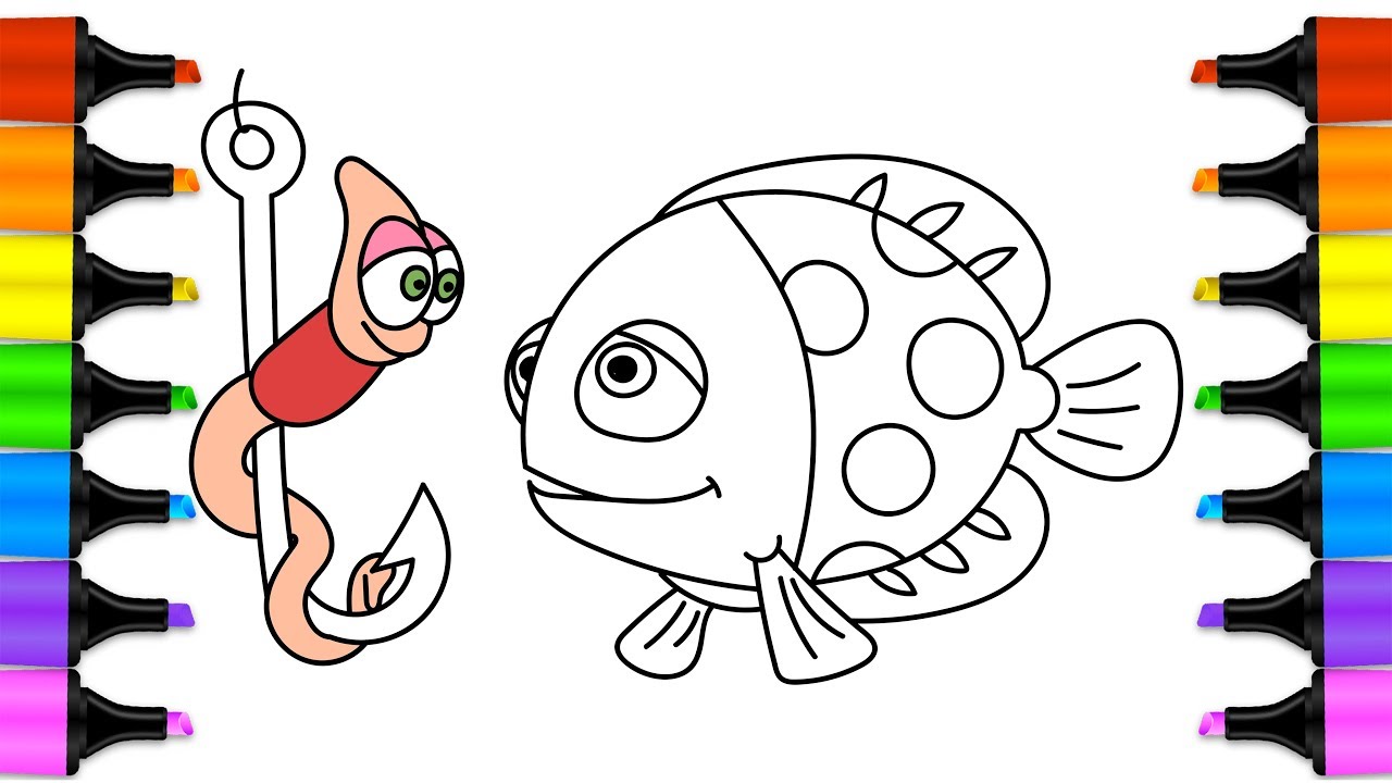 1280x720 Learn Drawing For Kids With Coloring