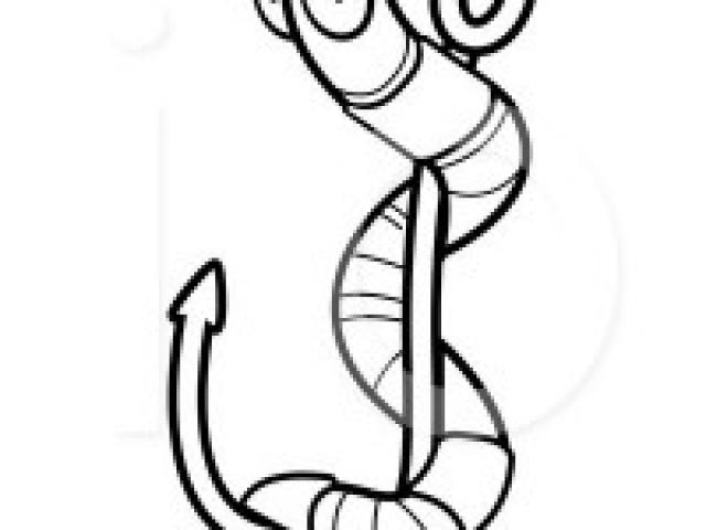 640x480 Worm Clipart Drawing