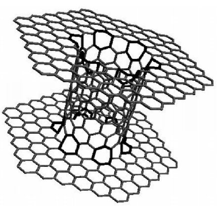 439x416 The Chiral Massive Fermions In The Graphitic Wormhole