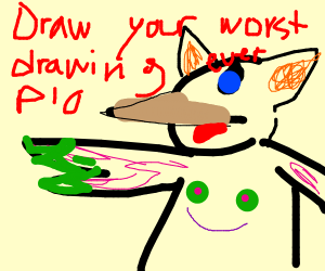 300x250 Draw Your Worst Drawing Ever Pio