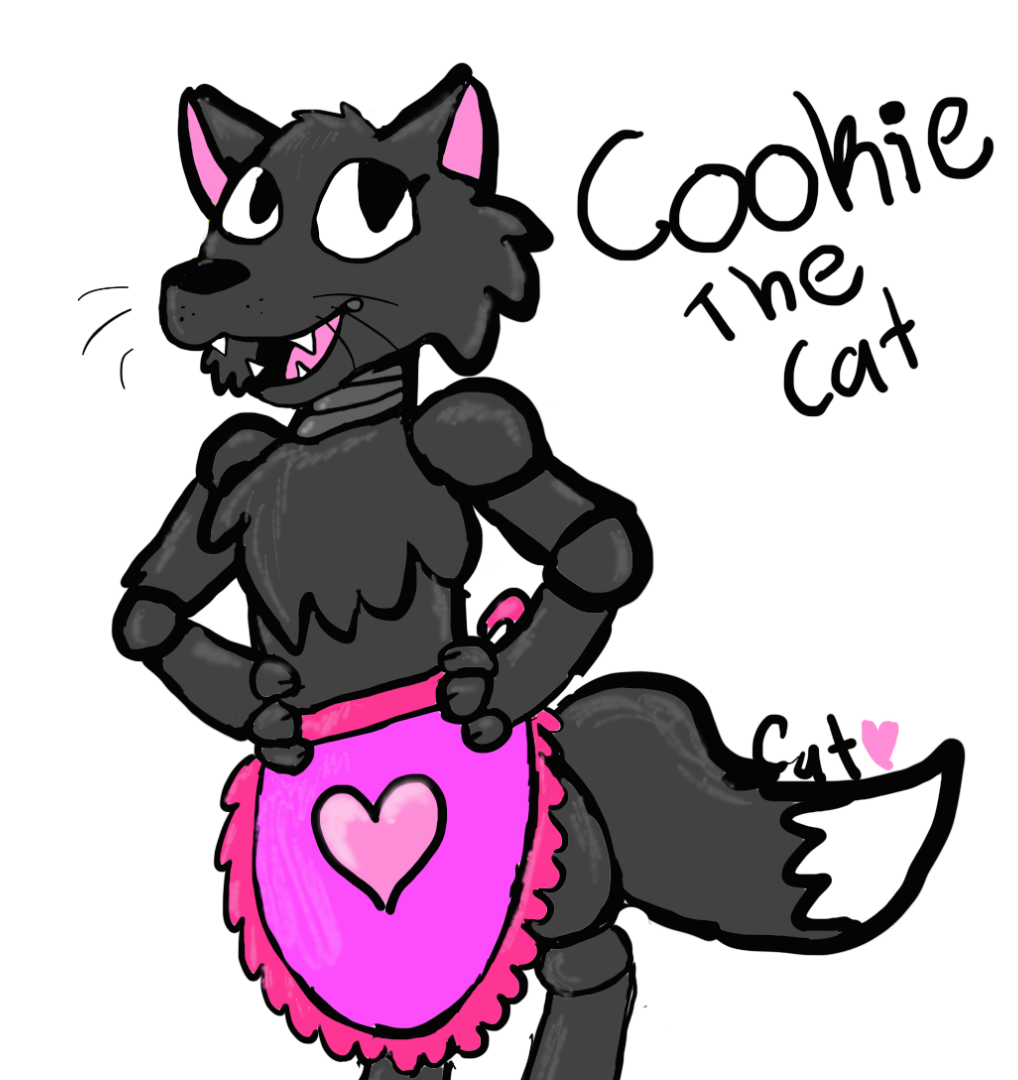 1018x1080 Fnaf Oc This Is Cookie The Cat, She Is Really Sweet And Bakes