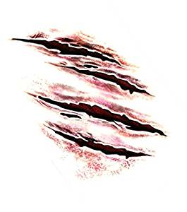 265x300 Buy Stylish Fake Wound Body Tattoo Stickers Temporary Tattoos