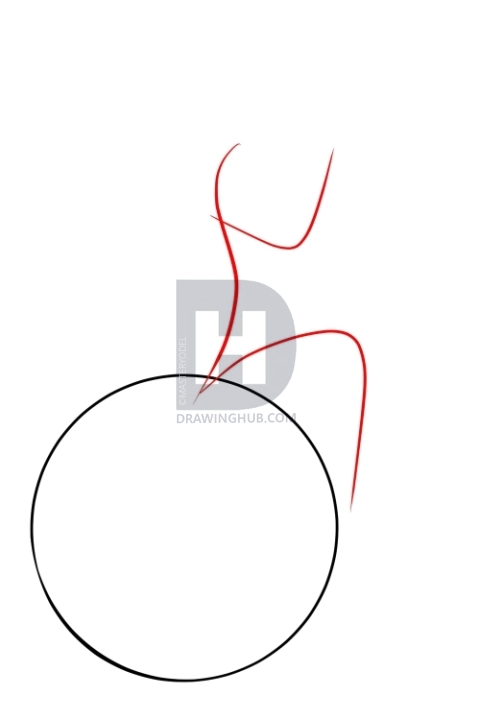 480x720 How To Draw Miley Cyrus On A Wrecking Ball, Step