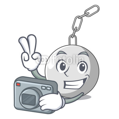 400x400 Photographer Wrecking Ball Isolated On A Mascot Buy Photos Ap