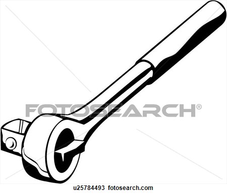 450x386 Socket Wrench Clipart
