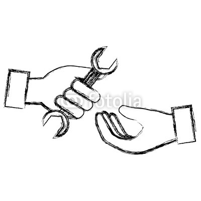 400x400 Hand With Wrench Tool Buy Photos Ap Images Detailview