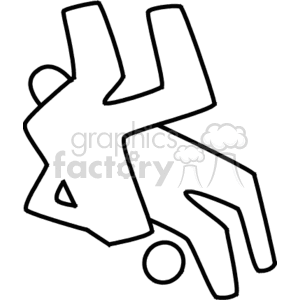 300x300 Wrestler Clipart