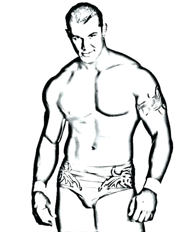 612x742 Wrestling Color Pages Printable Wrestling Coloring Pages For Kids