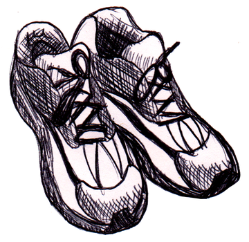 360x350 Collection Of Free Sneaker Drawing Illustrated Download On Ui Ex