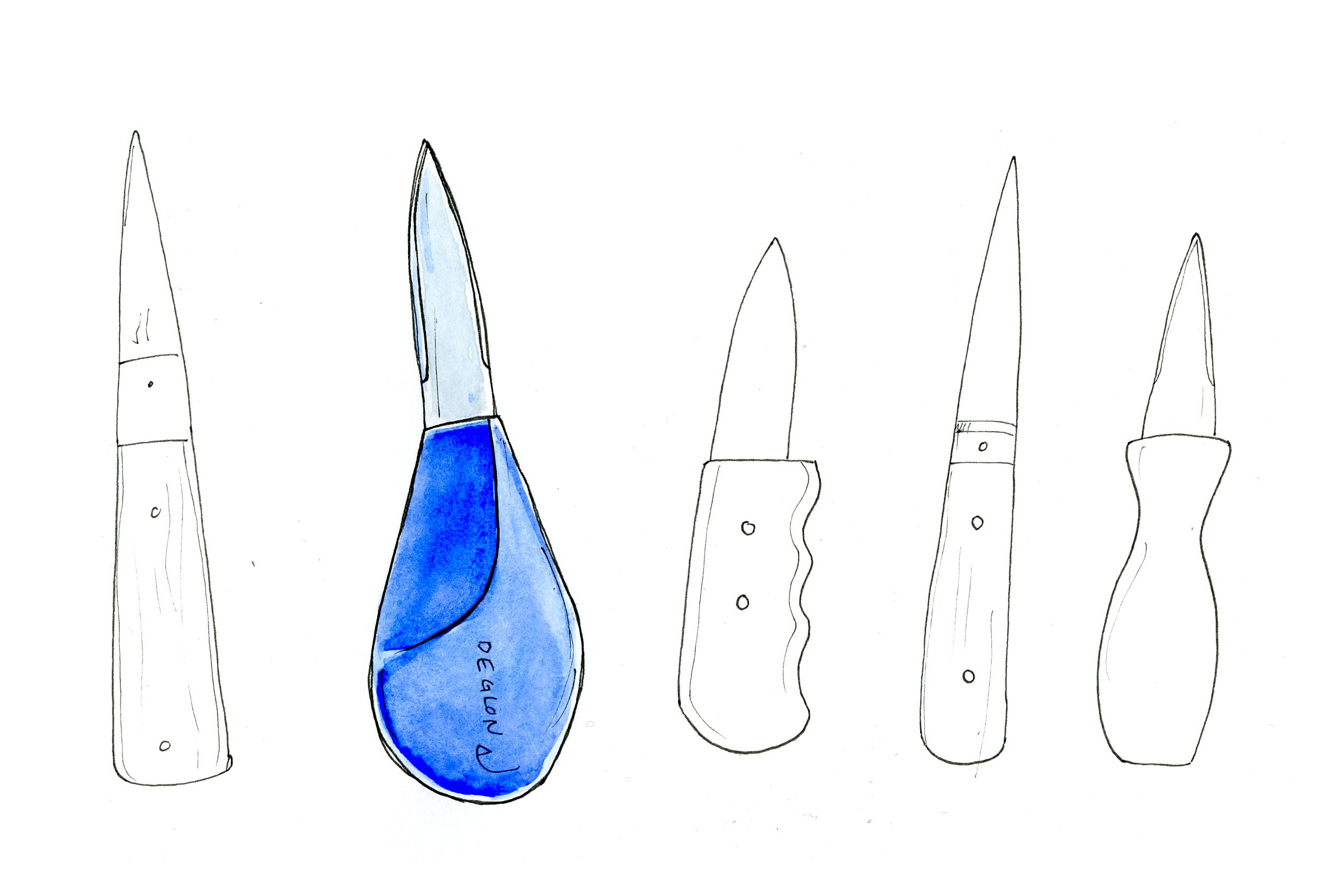 2480x1654 drawn together the oyster shucking knife borough market