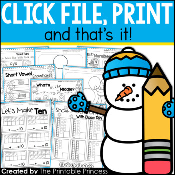 350x350 Free Kindergarten Worksheets Teachers Pay Teachers