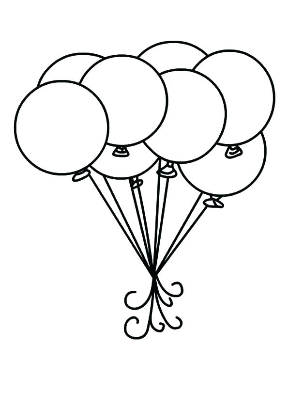 595x842 Balloon Drawing Writing For Free Download
