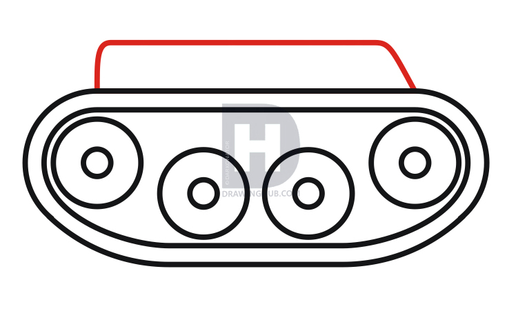 764x451 Tank Drawing Simple