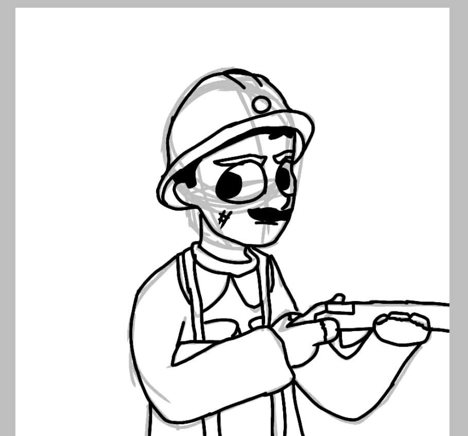 909x847 French Soldier Art Amino