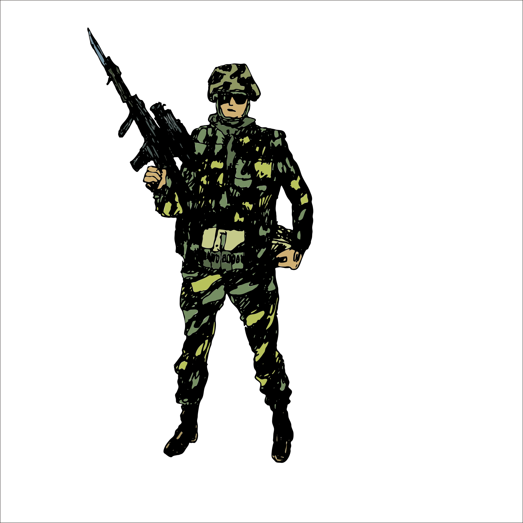 1773x1773 Collection Of Free Soldier Drawing Military Download On Ui Ex