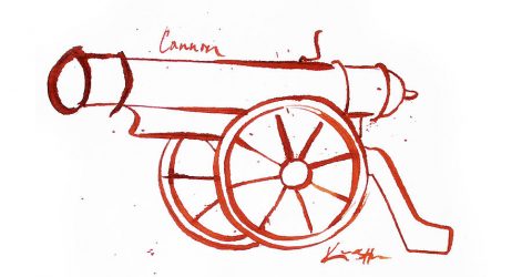 471x250 Cannon Drawing Picture Images Circus Cannonball Cad Beach