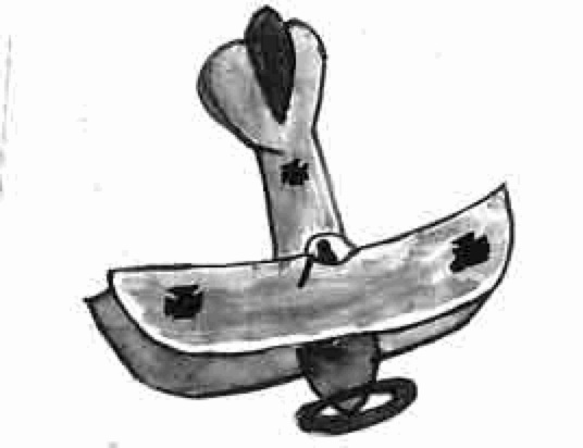 536x412 Mowar Color Step Draw A Long Oval For The Body