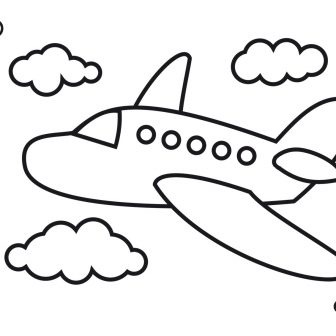 336x336 Commercial Airplane Drawing Book Color Autocad Crash Iydunetwork