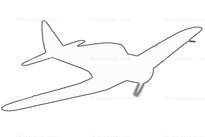 418x279 Japanese Air Force, Aircraft, Outline, Line Drawing, Shape