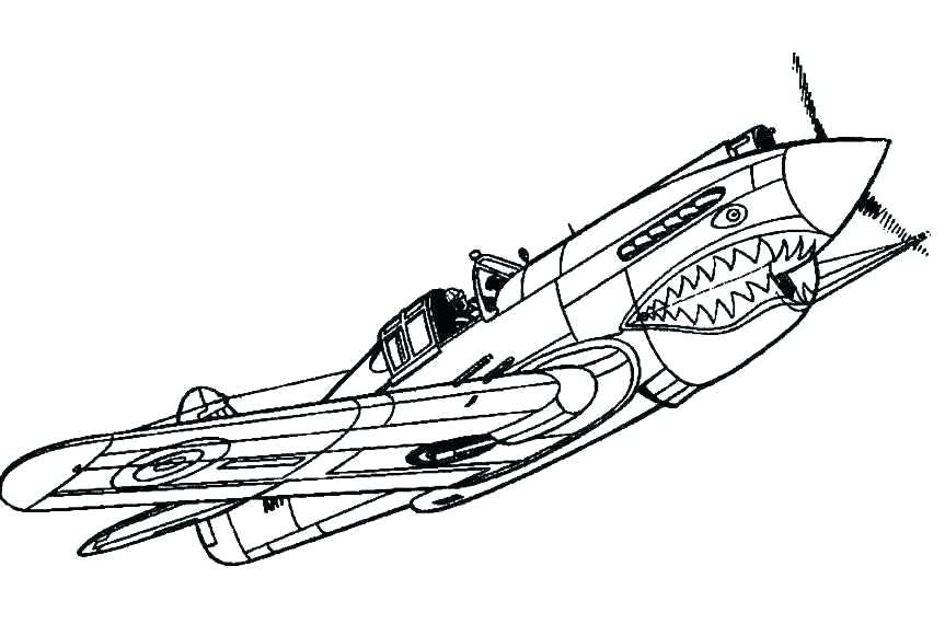 863x581 Coloring Pages World War Ii Wwii Aircraft Free W