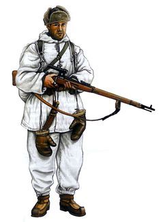 236x325 Finnish Sharpshooter During The Winter War