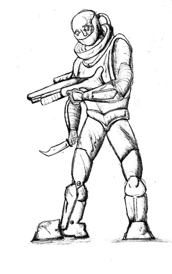 600x956 Soldier Drawing Hat For Free Download