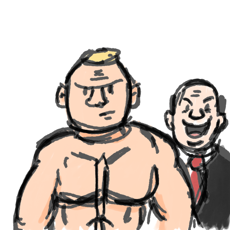 800x800 Get Witham Art! Wrestler Doodle Of The Day Brock Lesnar, W Paul