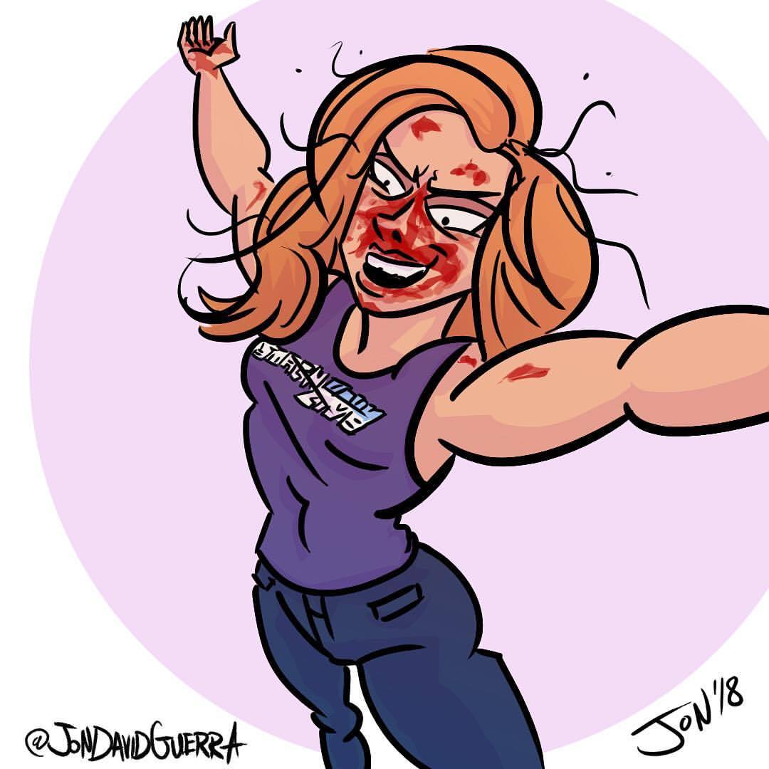 1080x1080 Jon's Art Blog! Brock Lesnar Vs The Undertaker! It Was A Good Raw