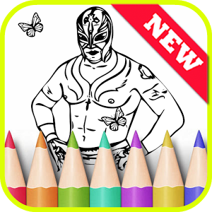 300x300 Coloring For Wwe Championship Fans Apk