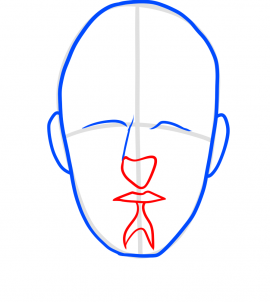 270x302 Drawing Printout How To Draw Goldust From Wwe