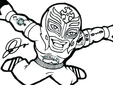 440x330 Wwe Coloring Games