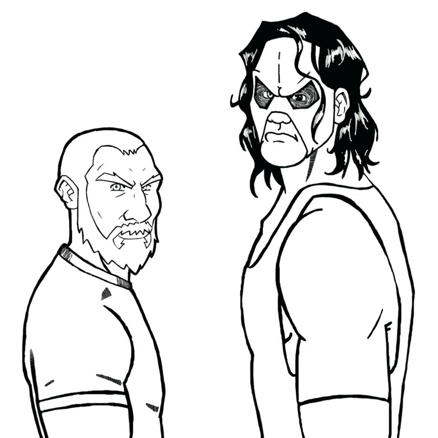 894x894 Wwe Coloring Pages