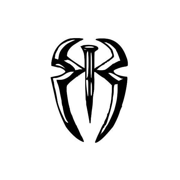 600x600 Roman Reigns Symbol Wwe Wrestling Wrestler Decal Sticker Bumper