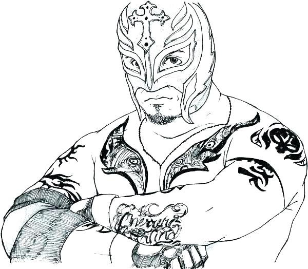 600x524 Wwe Logo Coloring Pages