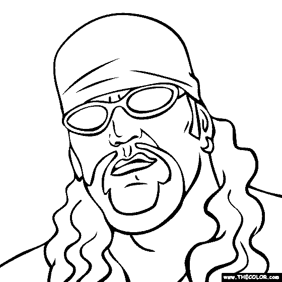 560x560 Coloring Pages Of Wwe Wrestlers