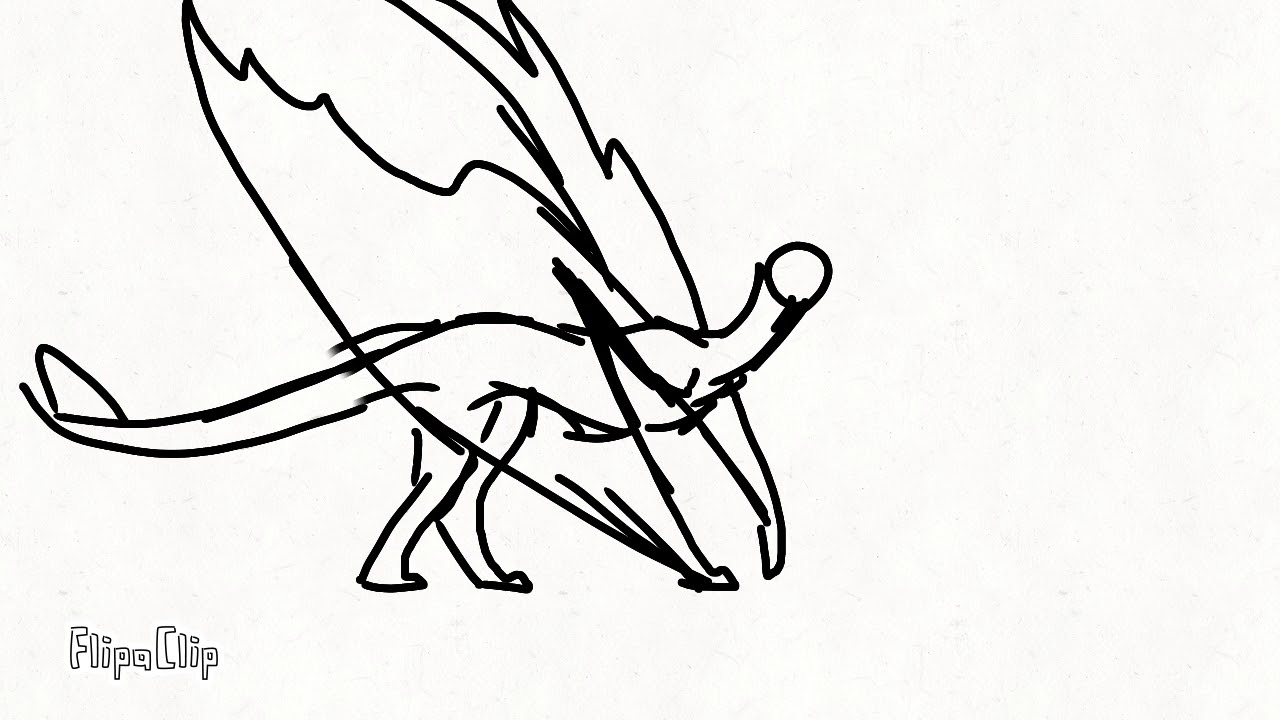 1280x720 wyvern walk cycle