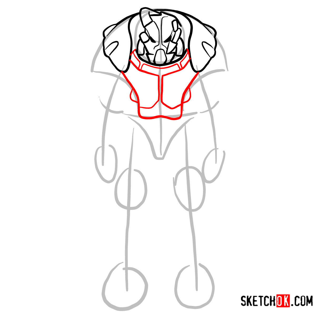 1200x1200 How To Draw Quantum X Power Armor Fallout